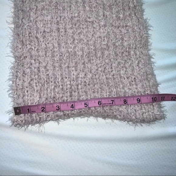 Chico’s Scarf Infinity Women Pink Soft Texture Charm Neck Warmer Rectangle C1 - Picture 7 of 10